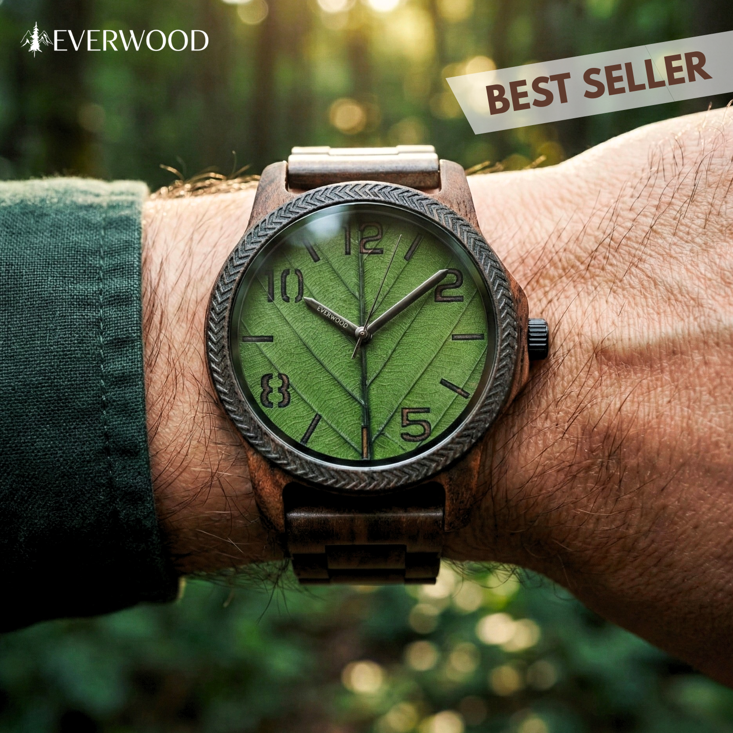 EverWood™ - Leaf Green 44mm