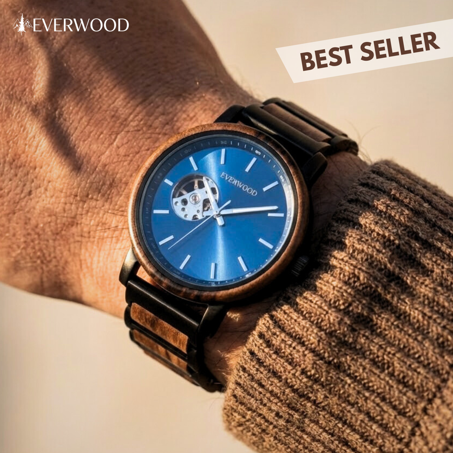 EverWood™ - Sailor Ocean Automatické 43mm